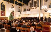 In de Oude Kerk in Rotterdam-Charlois had woensdag een kerstavond plaats, in de eerste plaats bedoeld voor inwoners van de wijk. beeld RD, Anton Dommerholt