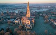 De kathedraal is in oude glorie hersteld. beeld Salisbury Cathedral, Martin Cook