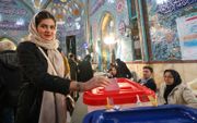 „De Iraanse parlementsverkiezingen van 1 maart werden volgens de media massaal genegeerd en geboycot.” beeld AFP, Atta Kenare