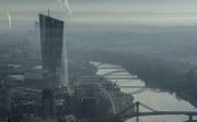 ECB-kantoortoren in Frankfurt. beeld AFP, Boris Roessler