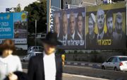 Religieuze partijen zijn in Israël doorgaans hard nodig om een werkbare coalitie te vormen. Dinsdag gaan de Israëliërs naar de stembus om een nieuw parlement te kiezen. beeld EPA, Jim Hollander