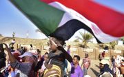 Protesten in Sudan houden aan. beeld AFP, Ahmed Mustafa​