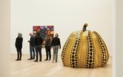 ”Pumpkin”, 2009, Yayoi Kusama. beeld Jaco Hoeve