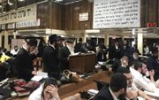De hoofdsynagoge van Chabad, de joodse gemeenschap van de volgelingen van rabbijn Schneerson, in de wijk Coron Heights in Brooklyn.  beeld RD
