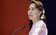 Aung San Suu Kyi. beeld AFP