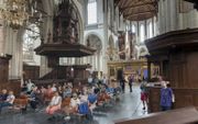 Middagconcert vrijdag in de Nieuwe Kerk Amsterdam. beeld Ronald Bakker