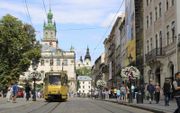 Lviv trekt steeds meer toeristen aan. beeld Floris Akkerman