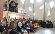 Het armoederapport van het Knooppunt Kerken en Armoede werd vrijdag gepresenteerd tijdens een bijeenkomst in de Rotterdamse Pauluskerk. beeld RD