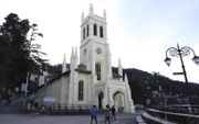 De Kerk van Christus in Shimla, India. beeld EPA, Sanjay Baid