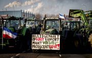 „Het boerenprotest is door het overheidsbeleid opgeroepen.” beeld ANP, Koen van Weel