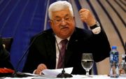 De Palestijnse leider Mahmud Abbas is fel tegen het plan van Trump. beeld AFP, Abbas Momani