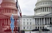 De Senaat in Washington ging dinsdagavond akkoord met een pakket van 2000 miljard om de economie te steunen. beeld AFP, Brendan Smialowski