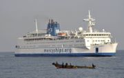 Hospitaalschip ”Africa Mercy" van Mercy Ships. beeld Mercy Ships