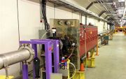 Wetenschappers van CERN in Genève gebruiken LEGO om nieuwe sensoren te testen voor het NA61/Shine-experiment met deeltjesversneller Super Proton Synchrotron.  beeld CERN, Michael Deveaux