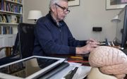 Neuroloog Frank Visscher: „Een positieve kant is de grote saamhorigheid.” beeld Dirk-Jan Gjeltema
