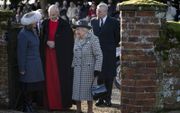 In januari vergezelde prins Andrew zijn moeder, koningin Elizabeth II, naar een kerkdienst in Hillington. beeld EPA, Will Oliver