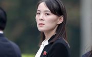 Kim Yo-jong, de zus van Kim Jong-un. beeld AFP