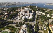 De Hagia Sophia: beeld AFP, Ozan Kose