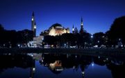 De Hagia Sophia in Istanbul. beeld AFP, Ozan Kose