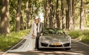 Mattheo en Jeanne Veenema moesten hun trouwfeest annuleren. beeld Hanne Fotografie