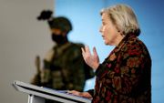 Minister Bijleveld presenteert haar toekomstvisie op de krijgsmacht. beeld ANP
