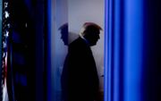 Donald Trump heeft in zijn aard dat hij alleen maar kan winnen. beeld AFP, Jim Watson