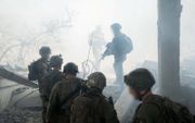 De raad van de Verenigde Naties riep Hamas maandag op om een  staakt-het-vuren te aanvaarden. beeld AFP, Israeli Army