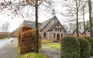 Het huidige kerkgebouw van de gereformeerde gemeente in Nederland in buurtschap De Beek werd in 1987 gebouwd. beeld RD, Anton Dommerholt