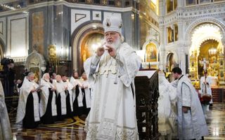 Patriarch Kirill. beeld AFP, Oleg Varov