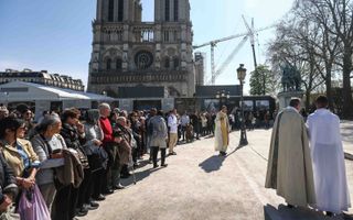 De Notre Dame kathedraal in Parijs. beeld ANP