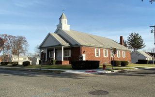 Het kerkgebouw van de NRC te Clifton (VS). beeld Google Streetview