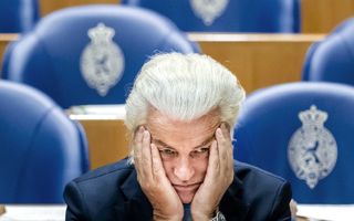 PVV-leider Wilders. beeld ANP, Remko de Waal