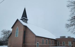 De Netherlands Reformed Congregation (NRC) in Brant County (Ontario, Canada) neemt woensdag een nieuw kerkgebouw in gebruik. beeld NRC Brant County, L. Verhey