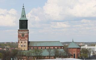 Kathedraal in de Finse stad Turku. beeld Wikimedia, Otto Jul