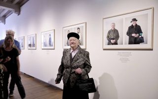 De portretten van mevrouw C. E. Blankenstijn maakten ook deel uit van de expositie zelf. beeld Sjaak Verboom