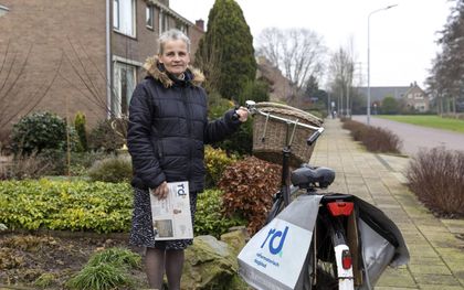 RD-bezorgster Anja Fraanje. beeld RD, Anton Dommerholt