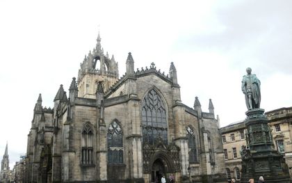 De St. Gileskerk in Edinburgh (Schotland). beeld RD