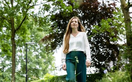 Eline Rosenhart schreef een roman over het Israëlisch-Palestijns conflict. beeld André Dorst