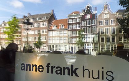 „Het dagboek van Anne Frank brengt een overweldigend drama terug tot menselijke proporties.” Foto: Anne Frank Huis in Amsterdam. beeld ANP, Lex van Lieshout
