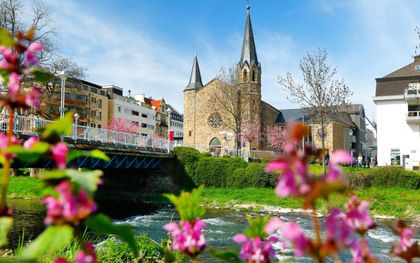 Maarten-Lutherkerk in Bad Neuenahr, april vorig jaar. beeld iStock