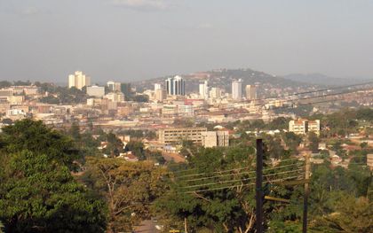 Kampala, hoofdstad van Oeganda. beeld Wikimedia
