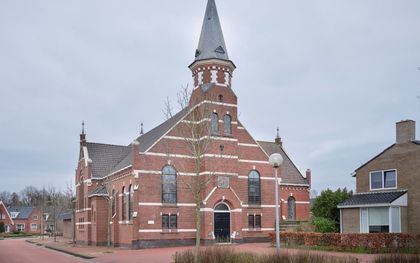 De voormalige gereformeerde kerk in het Groningse Ulrum. De Goede Herderkerk is sinds 2015 een van de kerkgebouwen van de protestantse gemeente Ulrum-Niekerk-Vierhuizen. beeld Sjaak Verboom