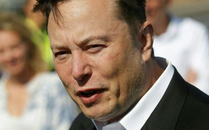 Tesla-topman Elon Musk. beeld AFP, Odd Andersen