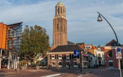 In alle provinciehoofdsteden wordt zaterdag een gebedswandeling gehouden. Foto: het centrum van Zwolle. beeld  ANP, Ferdy Damman