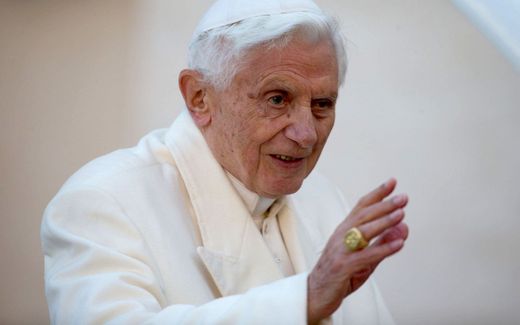 Paus Benedictus XVI. beeld EPA, Michael Kappeler
