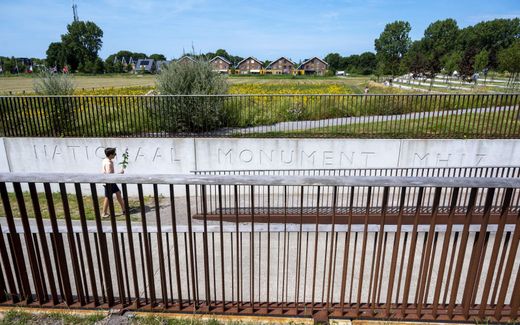 Nationaal Monument MH17 in Vijfhuizen. beeld ANP, EVERT ELZINGA