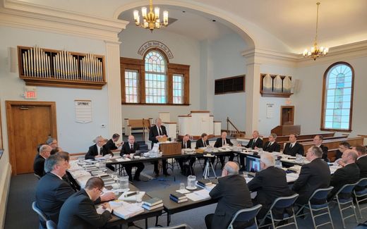 De synode van de Netherlands Reformed Congregations in Noord-Amerika vergadert woensdag en donderdag in Grand Rapids. beeld ds. E. Hakvoort