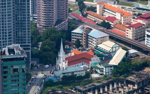 „In Maleisië zat ik in een kantoorgebouw met daaromheen in een straal van 500 meter niet alleen kerken, maar ook Chinese, hindoeïstische en boeddhistische tempels en een moskee.” beeld iStock