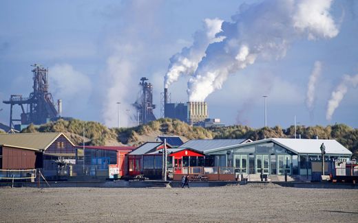 Staalfabriek Tata Steel Nederland. beeld ANP, OLAF KRAAK