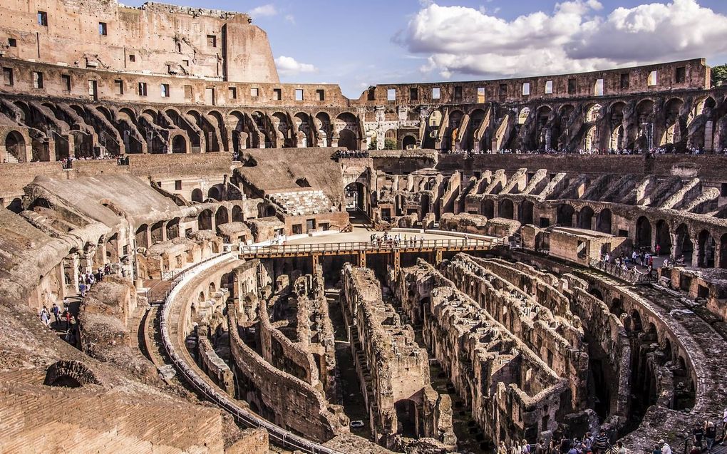 Het Colosseum heeft momenteel geen arenavloer. beeld Getty Images/iStockphoto